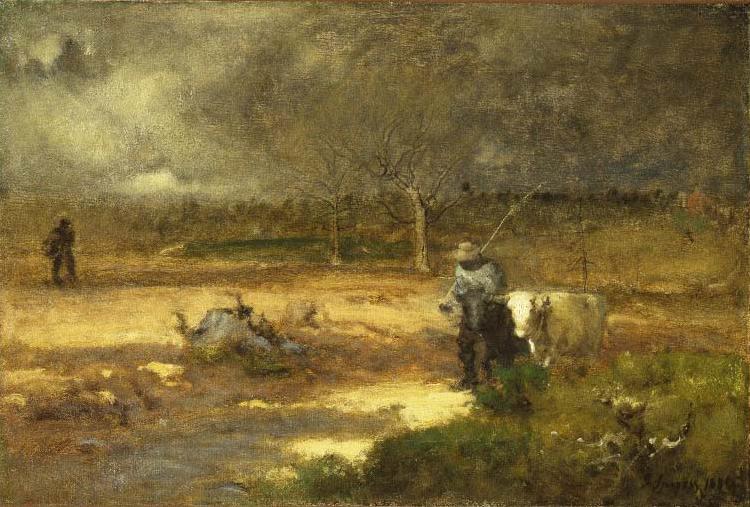 George Inness Homeward oil painting image